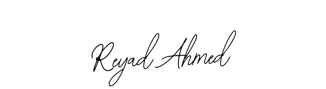 Also You can easily find your signature by using the search form. We will create Reyad Ahmed name handwritten signature images for you free of cost using Bearetta-2O07w sign style. Reyad Ahmed signature style 12 images and pictures png