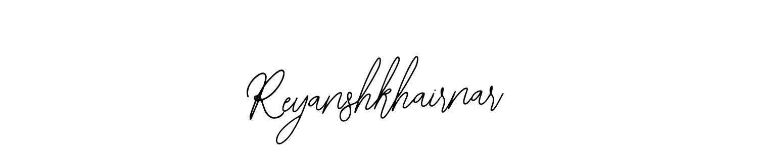 You can use this online signature creator to create a handwritten signature for the name Reyanshkhairnar. This is the best online autograph maker. Reyanshkhairnar signature style 12 images and pictures png