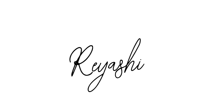 Similarly Bearetta-2O07w is the best handwritten signature design. Signature creator online .You can use it as an online autograph creator for name Reyashi. Reyashi signature style 12 images and pictures png