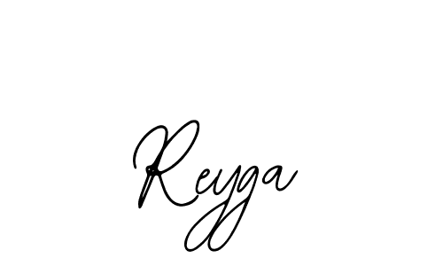 How to make Reyga name signature. Use Bearetta-2O07w style for creating short signs online. This is the latest handwritten sign. Reyga signature style 12 images and pictures png