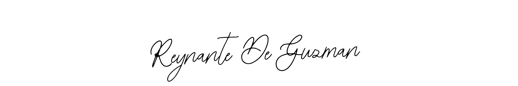 How to make Reynante De Guzman name signature. Use Bearetta-2O07w style for creating short signs online. This is the latest handwritten sign. Reynante De Guzman signature style 12 images and pictures png