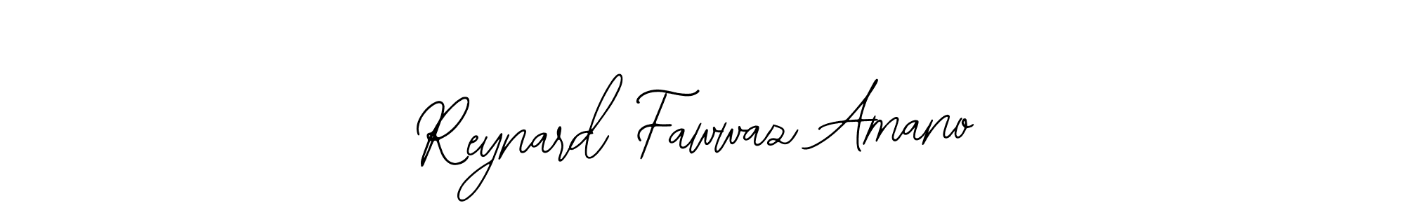 Similarly Bearetta-2O07w is the best handwritten signature design. Signature creator online .You can use it as an online autograph creator for name Reynard Fawwaz Amano. Reynard Fawwaz Amano signature style 12 images and pictures png