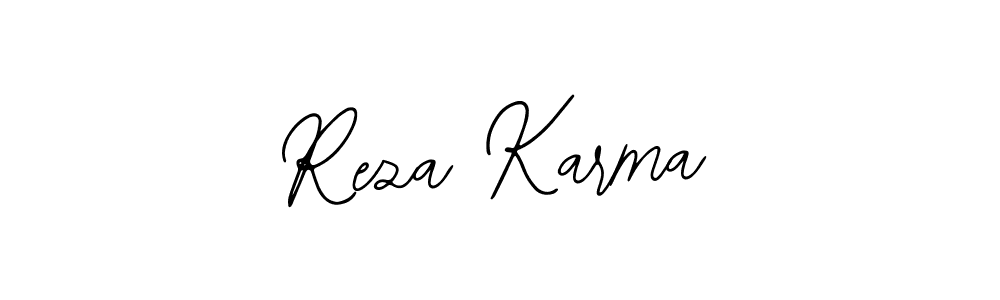 It looks lik you need a new signature style for name Reza Karma. Design unique handwritten (Bearetta-2O07w) signature with our free signature maker in just a few clicks. Reza Karma signature style 12 images and pictures png