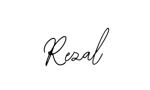How to make Rezal name signature. Use Bearetta-2O07w style for creating short signs online. This is the latest handwritten sign. Rezal signature style 12 images and pictures png