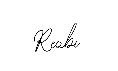 Use a signature maker to create a handwritten signature online. With this signature software, you can design (Bearetta-2O07w) your own signature for name Rezbi. Rezbi signature style 12 images and pictures png