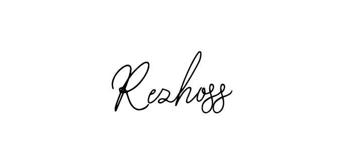 Here are the top 10 professional signature styles for the name Rezhoss. These are the best autograph styles you can use for your name. Rezhoss signature style 12 images and pictures png