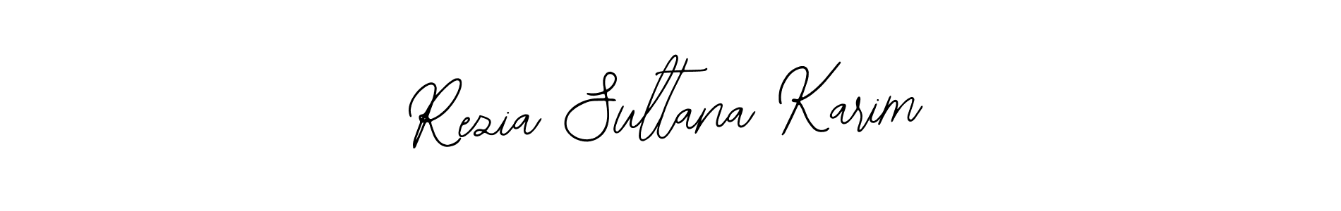 Use a signature maker to create a handwritten signature online. With this signature software, you can design (Bearetta-2O07w) your own signature for name Rezia Sultana Karim. Rezia Sultana Karim signature style 12 images and pictures png