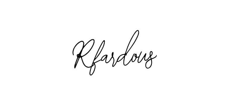 You can use this online signature creator to create a handwritten signature for the name Rfardous. This is the best online autograph maker. Rfardous signature style 12 images and pictures png