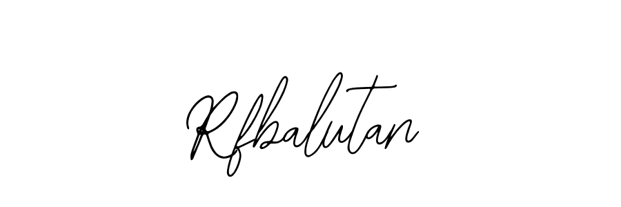 You should practise on your own different ways (Bearetta-2O07w) to write your name (Rfbalutan) in signature. don't let someone else do it for you. Rfbalutan signature style 12 images and pictures png