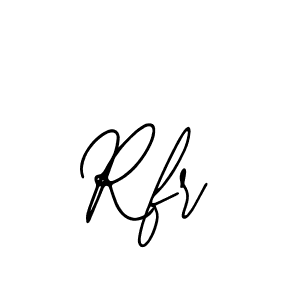 Design your own signature with our free online signature maker. With this signature software, you can create a handwritten (Bearetta-2O07w) signature for name Rfr. Rfr signature style 12 images and pictures png
