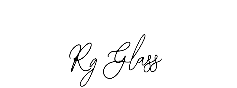 Use a signature maker to create a handwritten signature online. With this signature software, you can design (Bearetta-2O07w) your own signature for name Rg Glass. Rg Glass signature style 12 images and pictures png