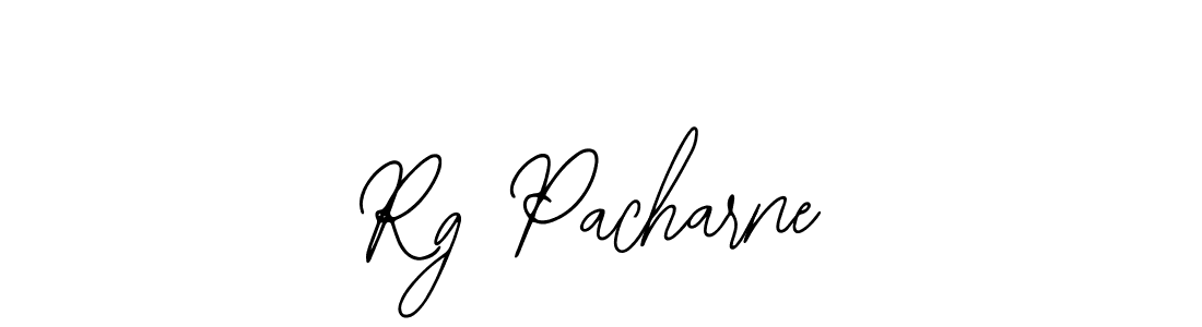 You should practise on your own different ways (Bearetta-2O07w) to write your name (Rg Pacharne) in signature. don't let someone else do it for you. Rg Pacharne signature style 12 images and pictures png