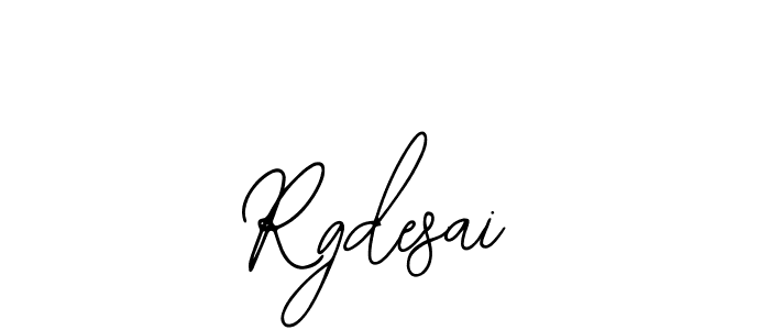 Make a beautiful signature design for name Rgdesai. Use this online signature maker to create a handwritten signature for free. Rgdesai signature style 12 images and pictures png
