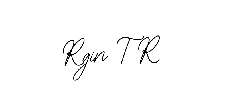 Make a beautiful signature design for name Rgin T R. With this signature (Bearetta-2O07w) style, you can create a handwritten signature for free. Rgin T R signature style 12 images and pictures png