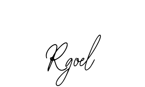 Use a signature maker to create a handwritten signature online. With this signature software, you can design (Bearetta-2O07w) your own signature for name Rgoel. Rgoel signature style 12 images and pictures png