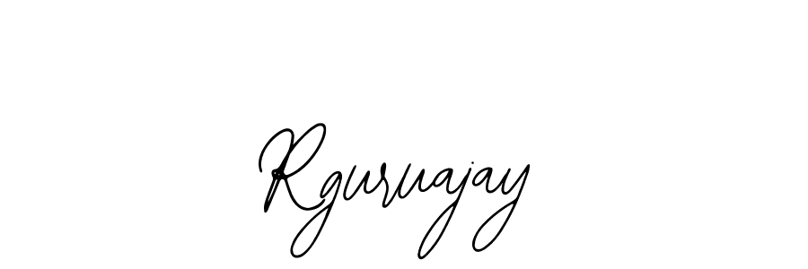 Design your own signature with our free online signature maker. With this signature software, you can create a handwritten (Bearetta-2O07w) signature for name Rguruajay. Rguruajay signature style 12 images and pictures png