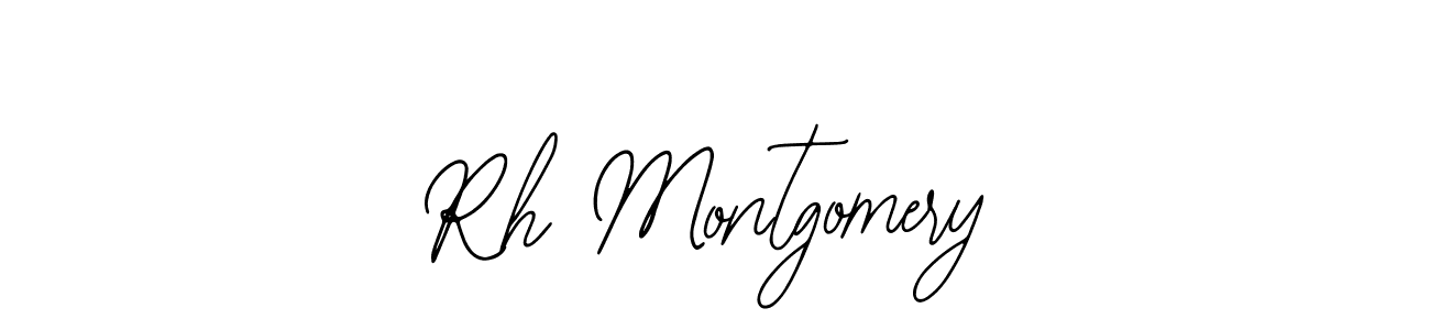 How to make Rh Montgomery name signature. Use Bearetta-2O07w style for creating short signs online. This is the latest handwritten sign. Rh Montgomery signature style 12 images and pictures png