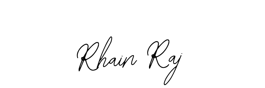 Rhain Raj stylish signature style. Best Handwritten Sign (Bearetta-2O07w) for my name. Handwritten Signature Collection Ideas for my name Rhain Raj. Rhain Raj signature style 12 images and pictures png