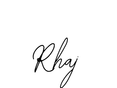 Design your own signature with our free online signature maker. With this signature software, you can create a handwritten (Bearetta-2O07w) signature for name Rhaj. Rhaj signature style 12 images and pictures png