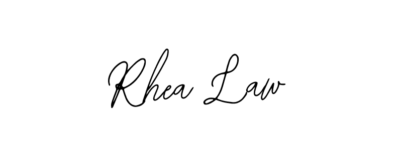 Make a beautiful signature design for name Rhea Law. With this signature (Bearetta-2O07w) style, you can create a handwritten signature for free. Rhea Law signature style 12 images and pictures png