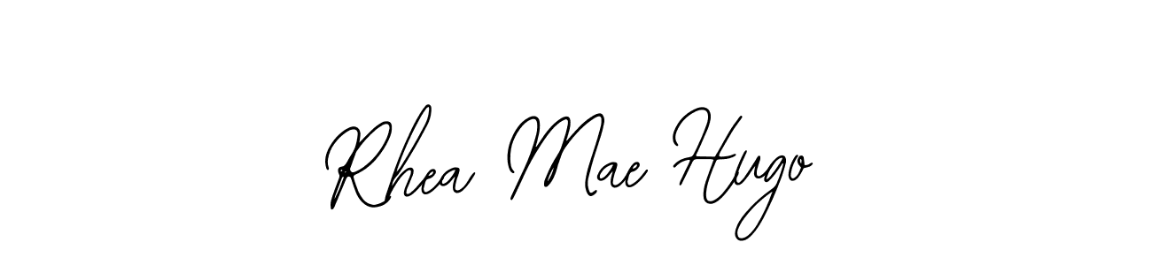 You can use this online signature creator to create a handwritten signature for the name Rhea Mae Hugo. This is the best online autograph maker. Rhea Mae Hugo signature style 12 images and pictures png