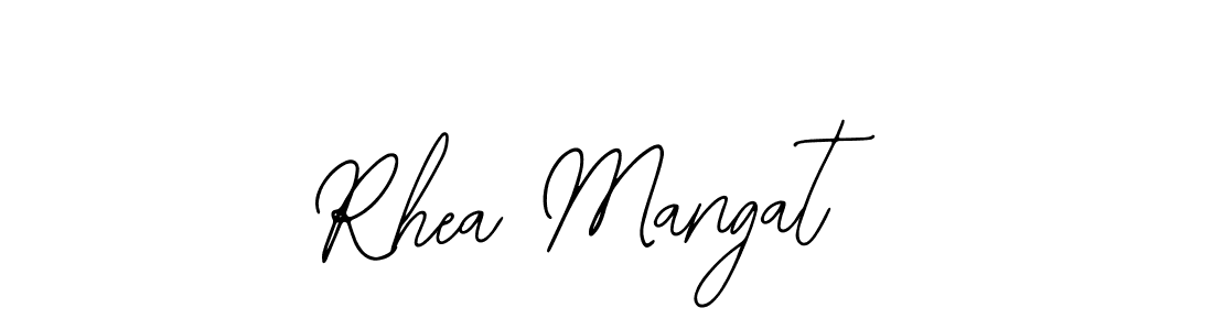 Rhea Mangat stylish signature style. Best Handwritten Sign (Bearetta-2O07w) for my name. Handwritten Signature Collection Ideas for my name Rhea Mangat. Rhea Mangat signature style 12 images and pictures png