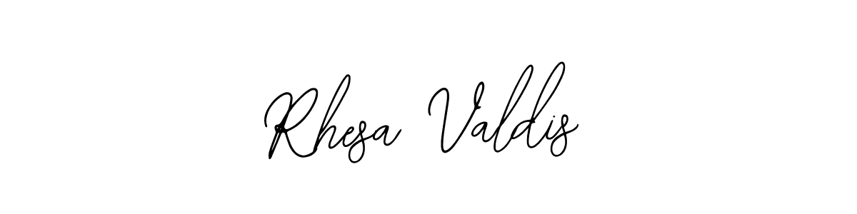 Use a signature maker to create a handwritten signature online. With this signature software, you can design (Bearetta-2O07w) your own signature for name Rhesa Valdis. Rhesa Valdis signature style 12 images and pictures png