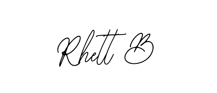 Check out images of Autograph of Rhett B name. Actor Rhett B Signature Style. Bearetta-2O07w is a professional sign style online. Rhett B signature style 12 images and pictures png