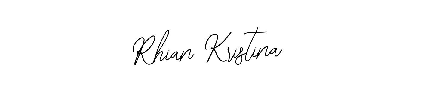 Design your own signature with our free online signature maker. With this signature software, you can create a handwritten (Bearetta-2O07w) signature for name Rhian Kristina. Rhian Kristina signature style 12 images and pictures png