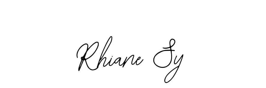 Design your own signature with our free online signature maker. With this signature software, you can create a handwritten (Bearetta-2O07w) signature for name Rhiane Sy. Rhiane Sy signature style 12 images and pictures png