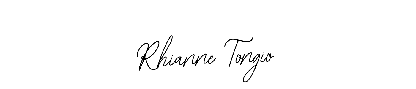 Bearetta-2O07w is a professional signature style that is perfect for those who want to add a touch of class to their signature. It is also a great choice for those who want to make their signature more unique. Get Rhianne Tongio name to fancy signature for free. Rhianne Tongio signature style 12 images and pictures png