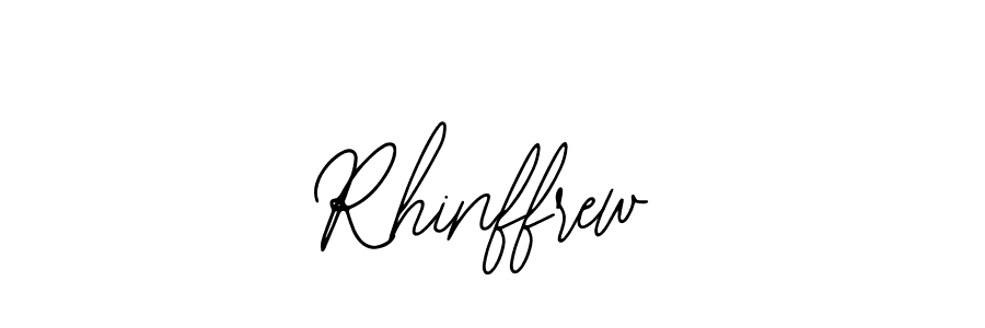 Create a beautiful signature design for name Rhinffrew. With this signature (Bearetta-2O07w) fonts, you can make a handwritten signature for free. Rhinffrew signature style 12 images and pictures png