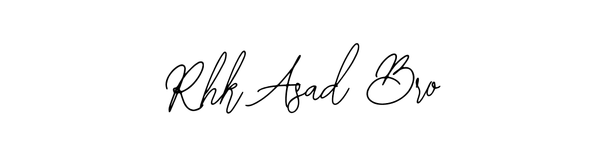 Here are the top 10 professional signature styles for the name Rhk Asad Bro. These are the best autograph styles you can use for your name. Rhk Asad Bro signature style 12 images and pictures png