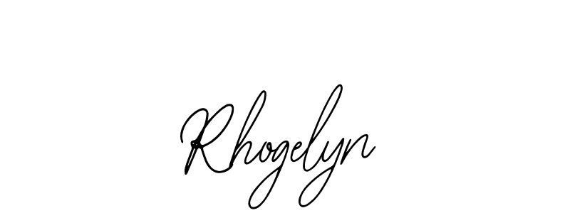 The best way (Bearetta-2O07w) to make a short signature is to pick only two or three words in your name. The name Rhogelyn include a total of six letters. For converting this name. Rhogelyn signature style 12 images and pictures png