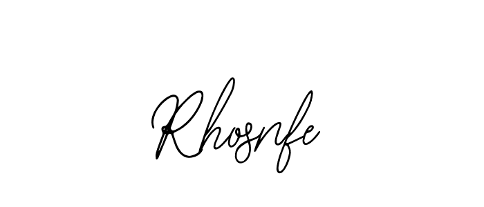if you are searching for the best signature style for your name Rhosnfe. so please give up your signature search. here we have designed multiple signature styles  using Bearetta-2O07w. Rhosnfe signature style 12 images and pictures png
