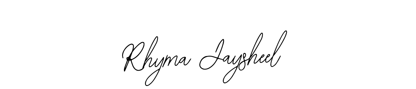 Make a short Rhyma Jaysheel signature style. Manage your documents anywhere anytime using Bearetta-2O07w. Create and add eSignatures, submit forms, share and send files easily. Rhyma Jaysheel signature style 12 images and pictures png