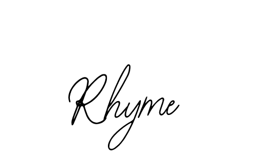 Also we have Rhyme name is the best signature style. Create professional handwritten signature collection using Bearetta-2O07w autograph style. Rhyme signature style 12 images and pictures png