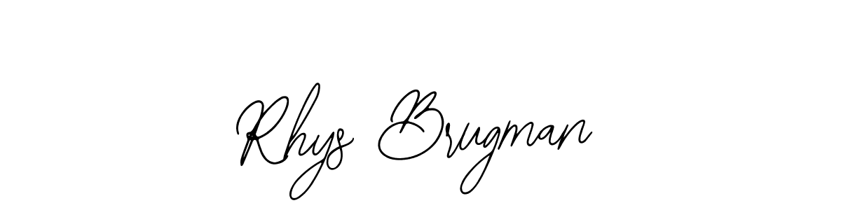 Rhys Brugman stylish signature style. Best Handwritten Sign (Bearetta-2O07w) for my name. Handwritten Signature Collection Ideas for my name Rhys Brugman. Rhys Brugman signature style 12 images and pictures png