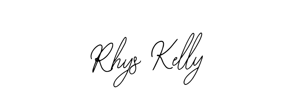 Make a beautiful signature design for name Rhys Kelly. With this signature (Bearetta-2O07w) style, you can create a handwritten signature for free. Rhys Kelly signature style 12 images and pictures png
