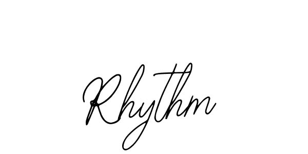 Rhythm stylish signature style. Best Handwritten Sign (Bearetta-2O07w) for my name. Handwritten Signature Collection Ideas for my name Rhythm. Rhythm signature style 12 images and pictures png