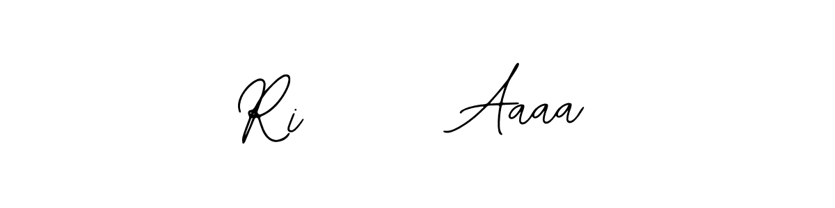 Make a beautiful signature design for name Ri      Aaaa. With this signature (Bearetta-2O07w) style, you can create a handwritten signature for free. Ri      Aaaa signature style 12 images and pictures png