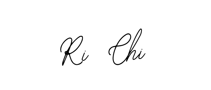 Use a signature maker to create a handwritten signature online. With this signature software, you can design (Bearetta-2O07w) your own signature for name Ri  Chi. Ri  Chi signature style 12 images and pictures png