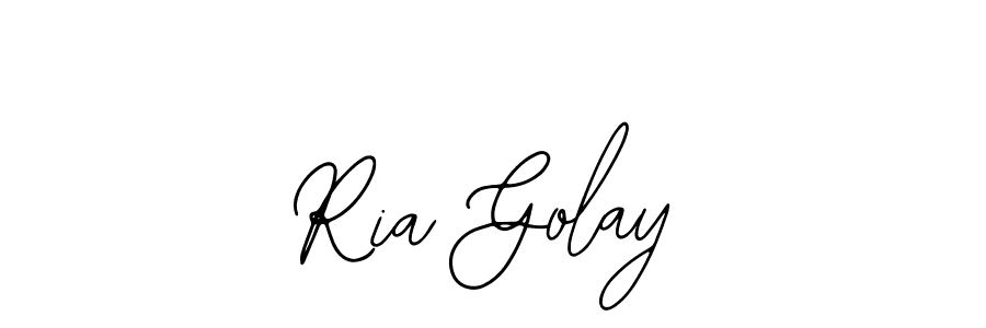 Make a beautiful signature design for name Ria Golay. With this signature (Bearetta-2O07w) style, you can create a handwritten signature for free. Ria Golay signature style 12 images and pictures png