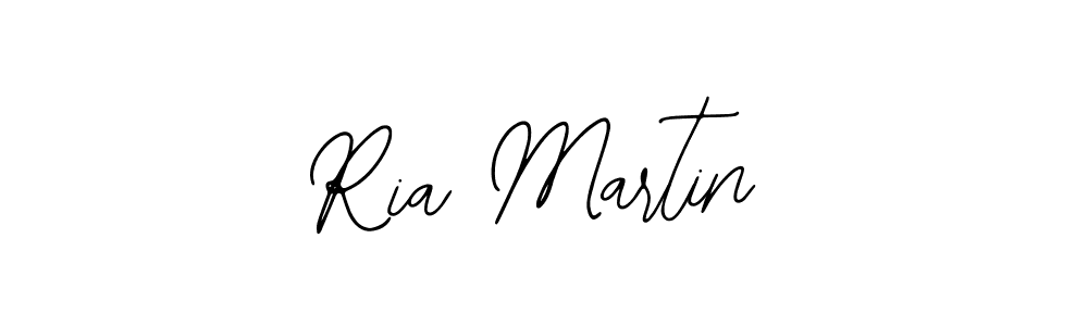 Design your own signature with our free online signature maker. With this signature software, you can create a handwritten (Bearetta-2O07w) signature for name Ria Martin. Ria Martin signature style 12 images and pictures png