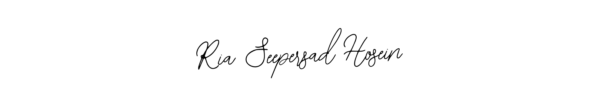 This is the best signature style for the Ria Seepersad Hosein name. Also you like these signature font (Bearetta-2O07w). Mix name signature. Ria Seepersad Hosein signature style 12 images and pictures png