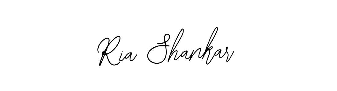 Ria Shankar stylish signature style. Best Handwritten Sign (Bearetta-2O07w) for my name. Handwritten Signature Collection Ideas for my name Ria Shankar. Ria Shankar signature style 12 images and pictures png