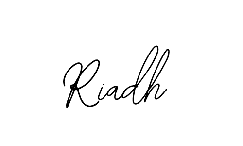 Make a beautiful signature design for name Riadh. Use this online signature maker to create a handwritten signature for free. Riadh signature style 12 images and pictures png