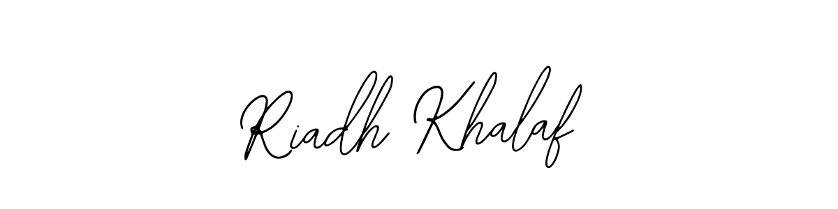 Best and Professional Signature Style for Riadh Khalaf. Bearetta-2O07w Best Signature Style Collection. Riadh Khalaf signature style 12 images and pictures png