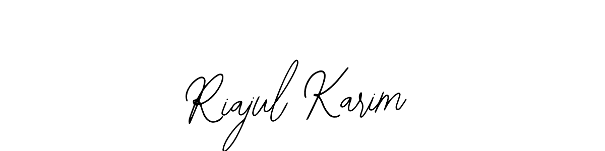 Make a beautiful signature design for name Riajul Karim. With this signature (Bearetta-2O07w) style, you can create a handwritten signature for free. Riajul Karim signature style 12 images and pictures png