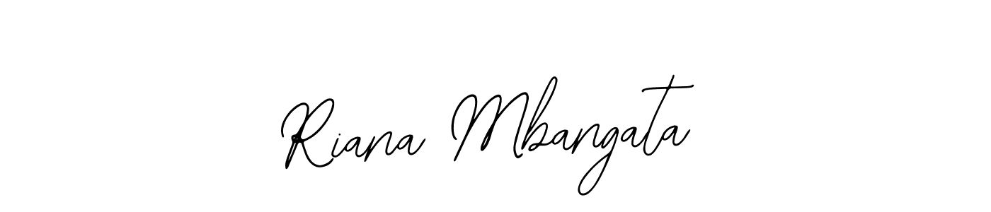 You can use this online signature creator to create a handwritten signature for the name Riana Mbangata. This is the best online autograph maker. Riana Mbangata signature style 12 images and pictures png